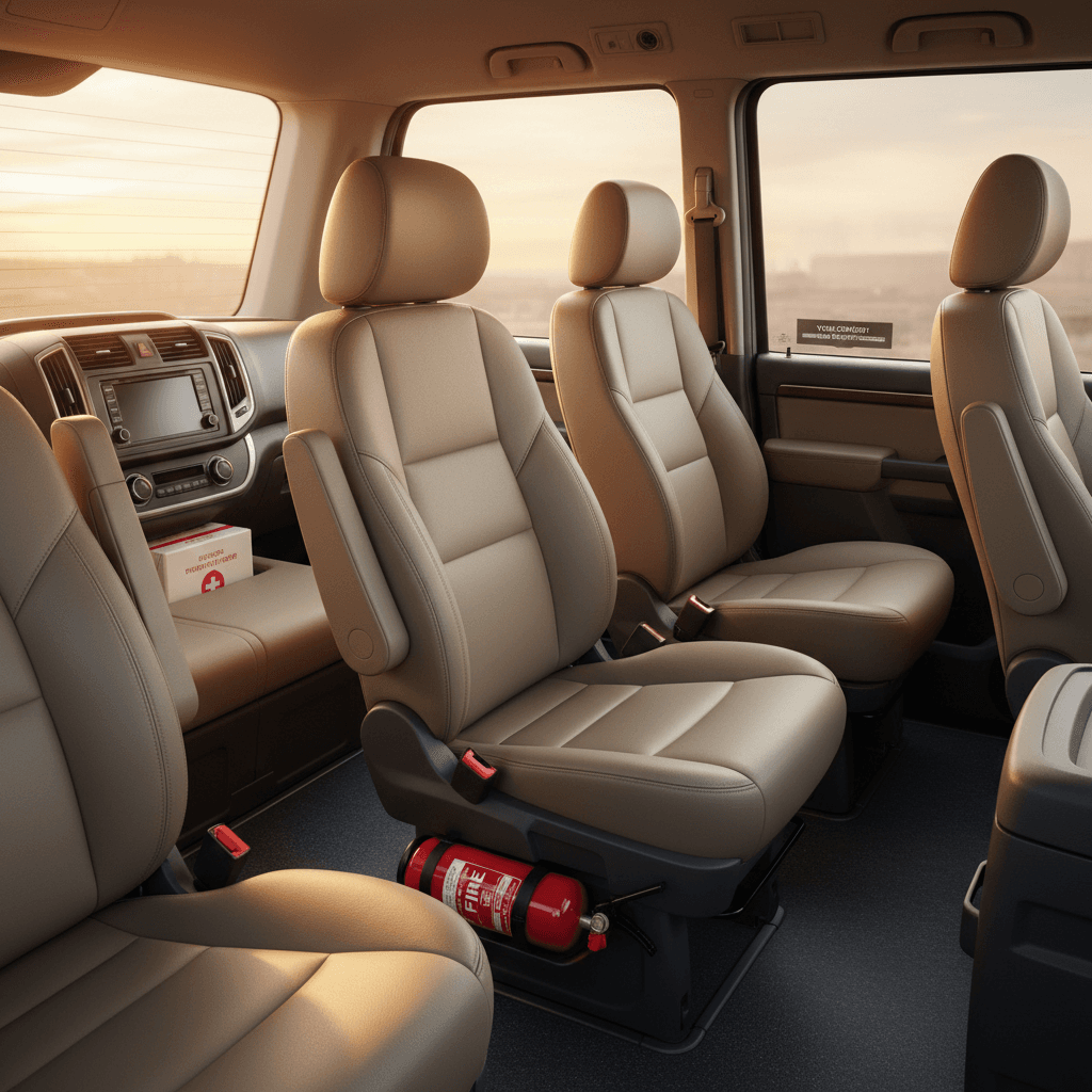 Safe driver transportation and accommodation